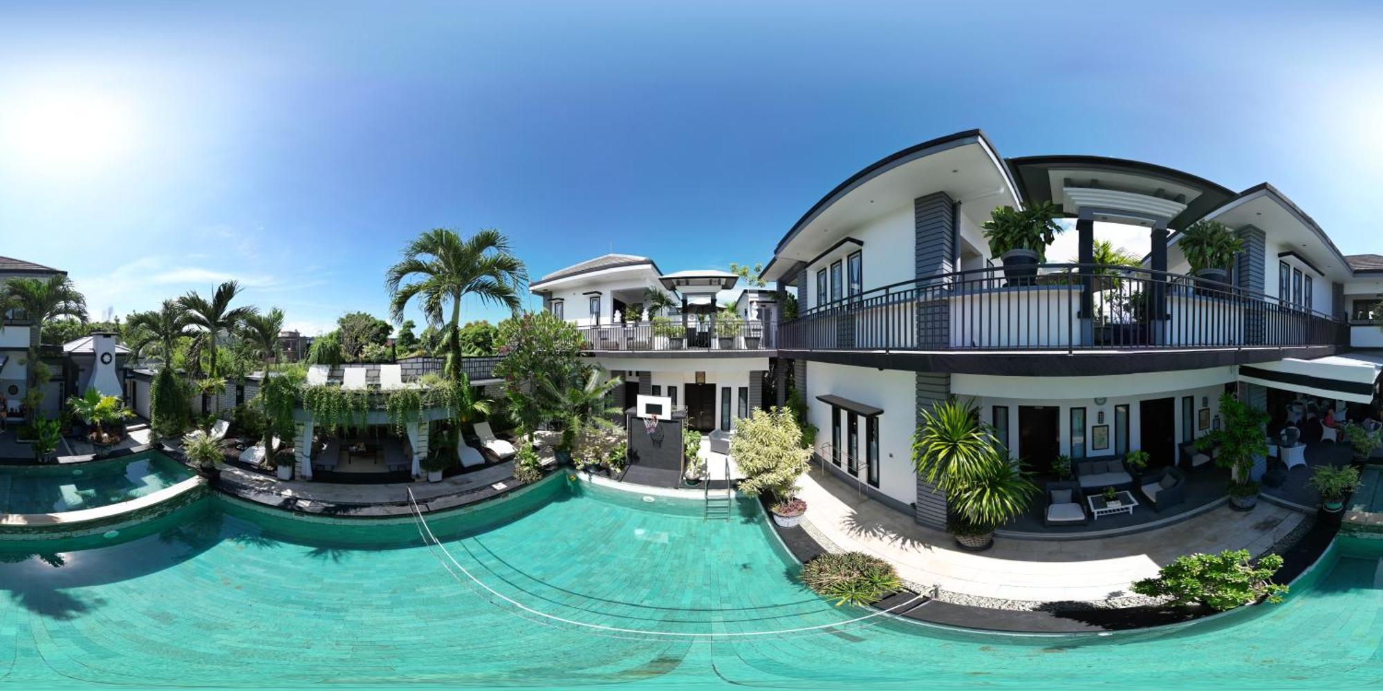 Villa Rumah Putih Abu Abu Senggigi Eksteriør billede